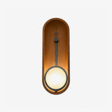 Solen Pine Glass Wall Light, detail view 6