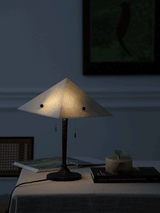 Talia Cloud Alabaster Table Lamp, detail view 15