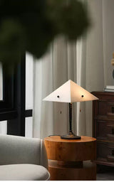 Talia Cloud Alabaster Table Lamp, detail view 8