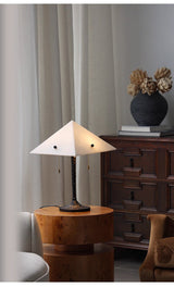 Talia Cloud Alabaster Table Lamp, detail view 11