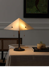 Talia Cloud Alabaster Table Lamp, detail view 19
