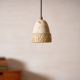 Yara Winter Travertine Pendant Light, detail view 2