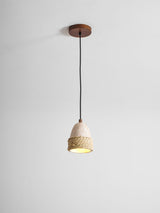 Yara Winter Travertine Pendant Light, detail view 19