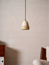 Yara Winter Travertine Pendant Light, detail view 10