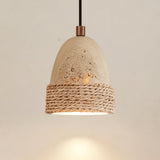 Yara Winter Travertine Pendant Light, detail view 6