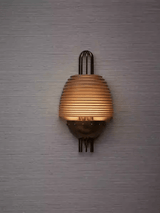 Flora River Glass Wall Light, detail view 5