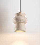 Maren Moss Travertine Pendant Light, detail view 4