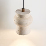 Maren Moss Travertine Pendant Light, detail view 6