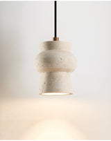 Maren Moss Travertine Pendant Light, detail view 2