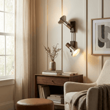 Nella Vale Wood Wall Light, detail view 2