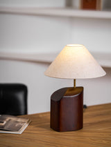 Rhea Hearth Wood Table Lamp, detail view 21