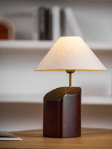 Rhea Hearth Wood Table Lamp, detail view 22
