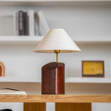 Rhea Hearth Wood Table Lamp, detail view 16