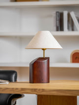 Rhea Hearth Wood Table Lamp, detail view 18