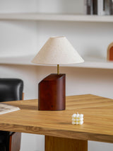 Rhea Hearth Wood Table Lamp, detail view 19