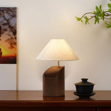 Rhea Hearth Wood Table Lamp, detail view 8