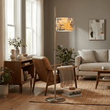 Thea Meadow Fabric Floor Lamp, detail view 8