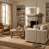 Thea Meadow Fabric Floor Lamp, detail view 5