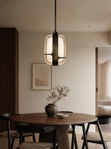 Vela Opal Glass Pendant Light, detail view 6