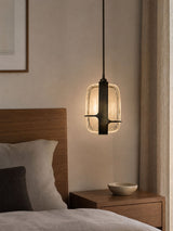 Vela Opal Glass Pendant Light, detail view 4