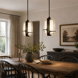 Vela Opal Glass Pendant Light, detail view 9