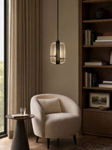 Vela Opal Glass Pendant Light, detail view 3