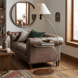 Wren Cloud Wood Floor Lamp, detail view 2