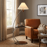 Wren Cloud Wood Floor Lamp, detail view 4