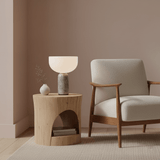 Vian Linden Marble Table Lamp, detail view 4