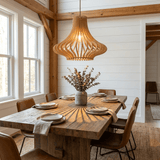 Alden Dawn Wood Pendant Light, detail view 5