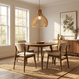 Alden Dawn Wood Pendant Light, detail view 4