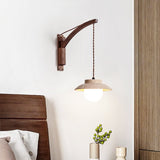 Calia Orbit Travertine Wall Light, detail view 4