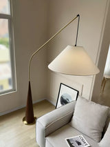 Flora Rose Fabric Floor Lamp, detail view 6