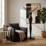 Kaia Halo Floor Lamp, detail view 3