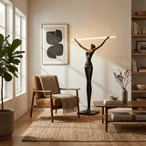 Kaia Halo Floor Lamp, detail view 4