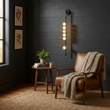 Maren Arc Alabaster Wall Light, detail view 5