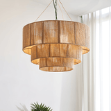 Rhea Moss Metal Pendant Light, detail view 2