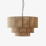 Rhea Moss Metal Pendant Light, detail view 6