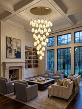 Sable Vale Iron Chandelier, detail view 3