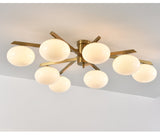 Galen Bay Glass Ceiling Light, detail view 5