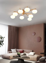 Galen Bay Glass Ceiling Light, detail view 4