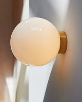 Luma Pine Glass Wall Light, detail view 16