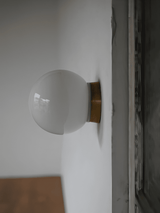 Luma Pine Glass Wall Light, detail view 13