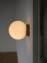 Luma Pine Glass Wall Light, detail view 14