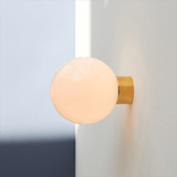 Luma Pine Glass Wall Light, detail view 15