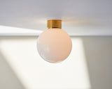 Luma Pine Glass Wall Light, detail view 5