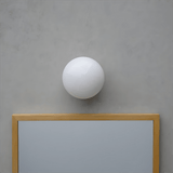 Luma Pine Glass Wall Light, detail view 6