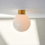Luma Pine Glass Wall Light, detail view 7