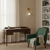 Alden Dune Brass Wall Light, detail view 9