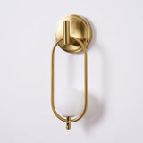 Alden Dune Brass Wall Light, detail view 28